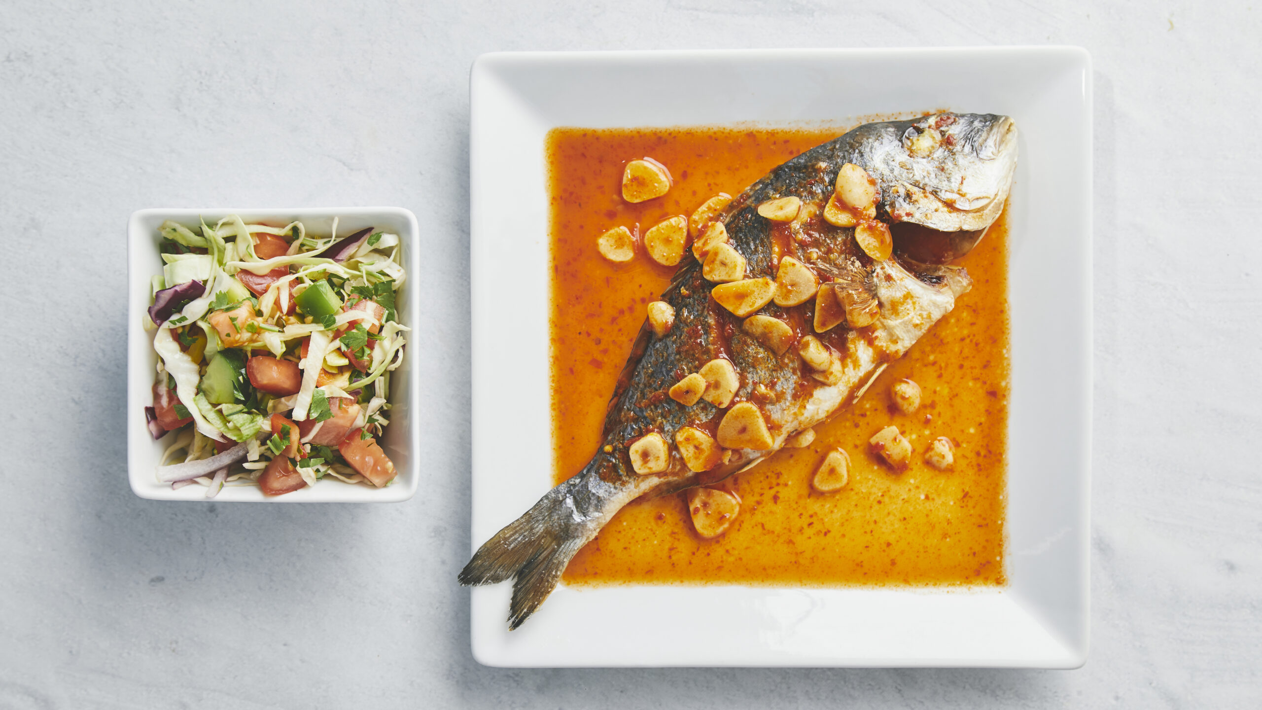 19 Spicy fiskeret